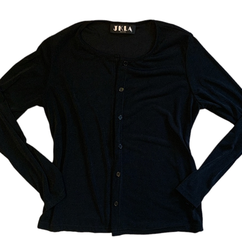 JKLA Dressy Black Cardigan